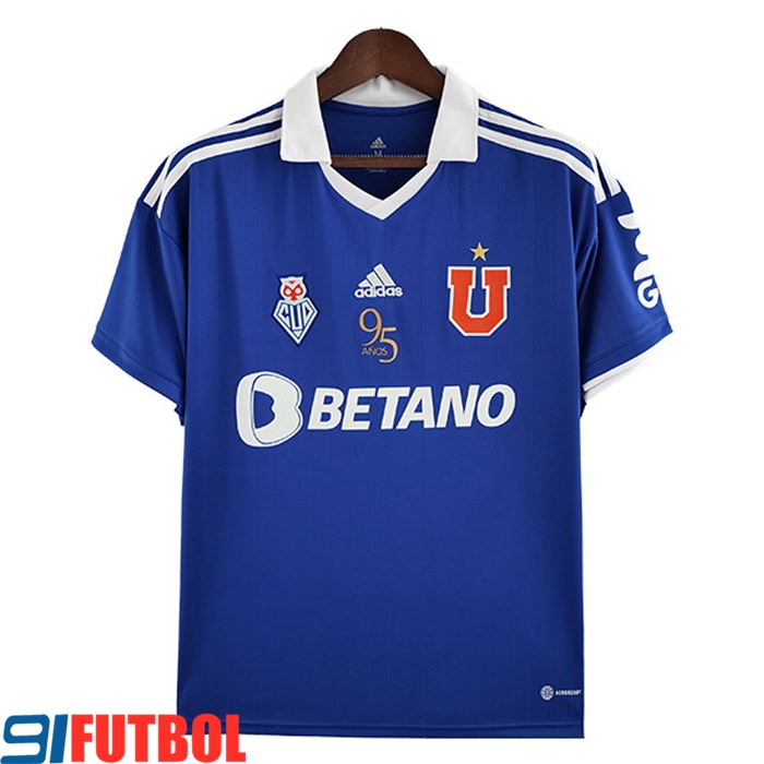 Camisetas De Futbol Universidad De Chile Retro 95th Anniversary Edition