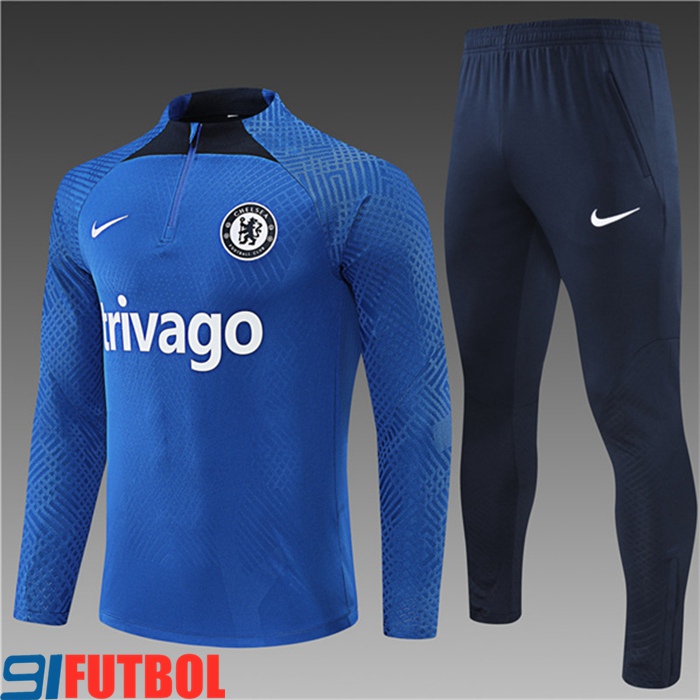 Chandal Equipos De Futbol FC Chelsea Ninos Azul/Negro 2022/2023
