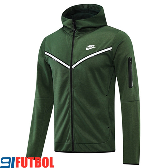 Chaqueta Con Capucha Nike Verde 2022/2023