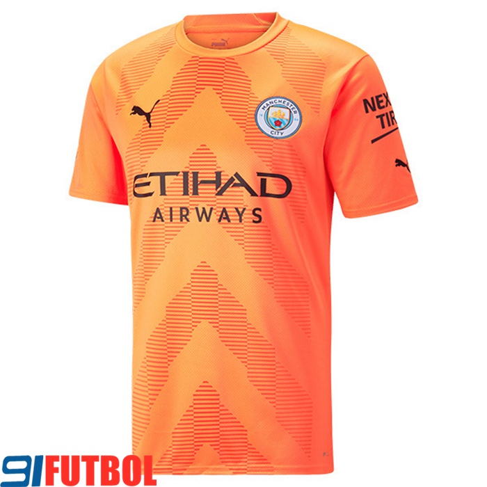 Nueva Camisetas De Futbol Manchester City Portero 2022/2023