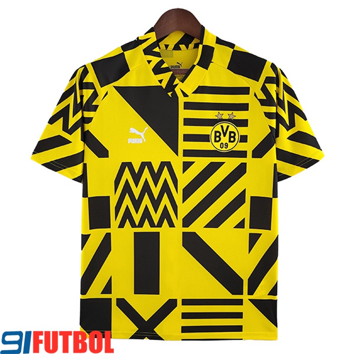 Camiseta Entrenamiento Dortmund BVB Amarillo 2022/2023