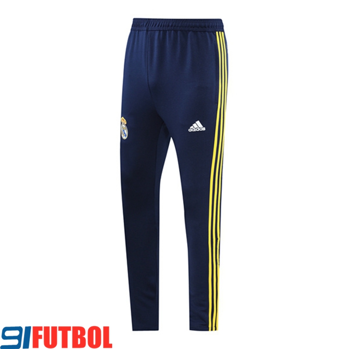 Pantalon Entrenamiento Real Madrid Azul marinoe/Amarillo 2022/2023