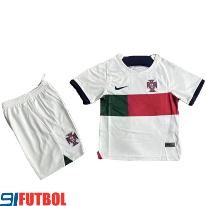 Camisetas De Futbol Portugal Ninos Segunda 2022/2023