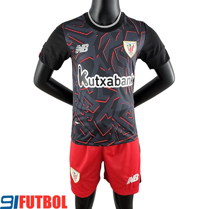 Nueva Camisetas De Futbol Athletic Bilbao Ninos Segunda 2022/2023