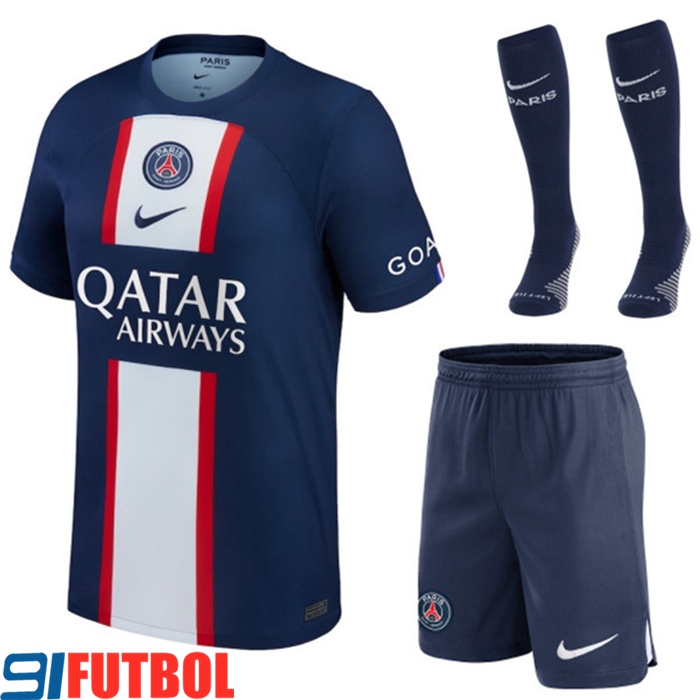 Camisetas De Futbol PSG Primera (Shorts + Calcetines) 2022/2023