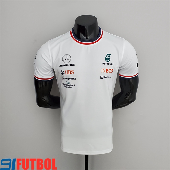 T-shirt F1 Mercedes Benz Blanco 2022