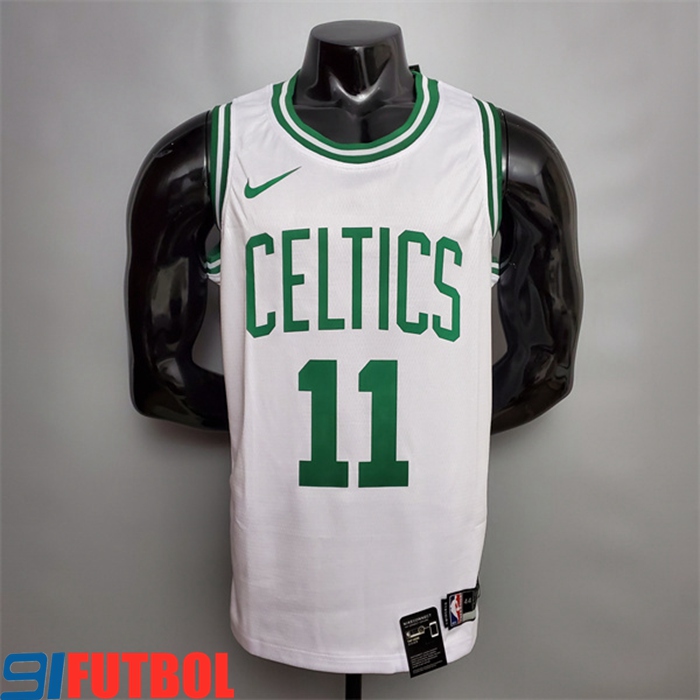 Camisetas Boston Celtics (Irving #11) Blanco