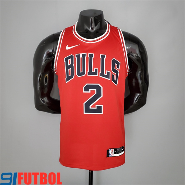 Camisetas Chicago Bulls (Ball #2) Rojo