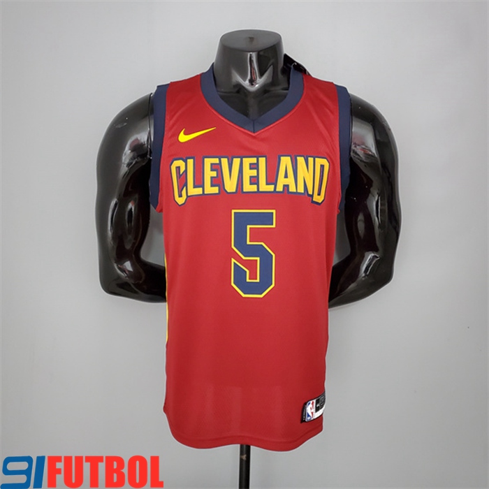 Camisetas Cleveland Cavaliers (Smith Jr.#5) 2017 Vino tinto