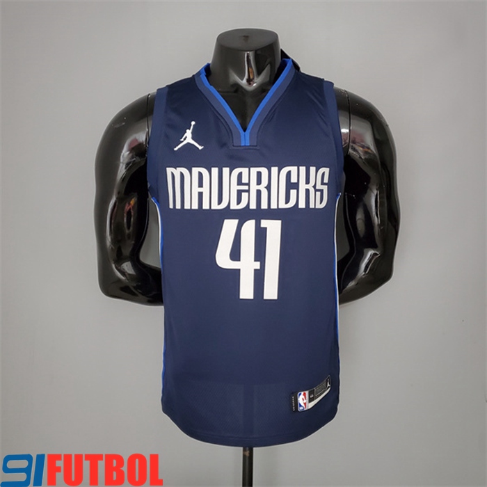 Camisetas Dallas Mavericks (Nowitzki #41) Jordan Theme Limited Edition