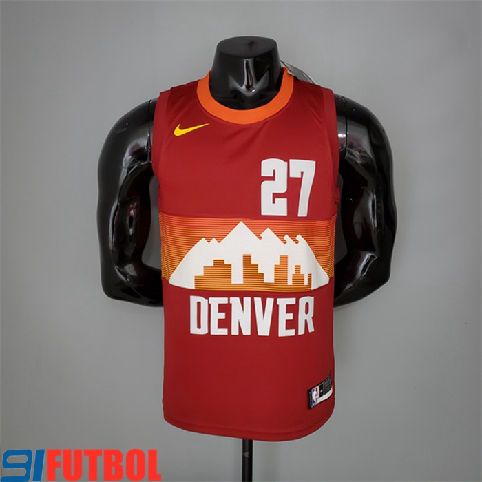Camisetas Denver Nuggets (Murray #27) 2021 Rojo City Edition