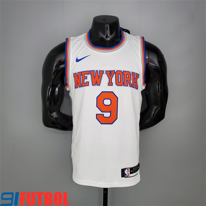 Camisetas New York Knicks (Barrett #9) 2021 Blanco