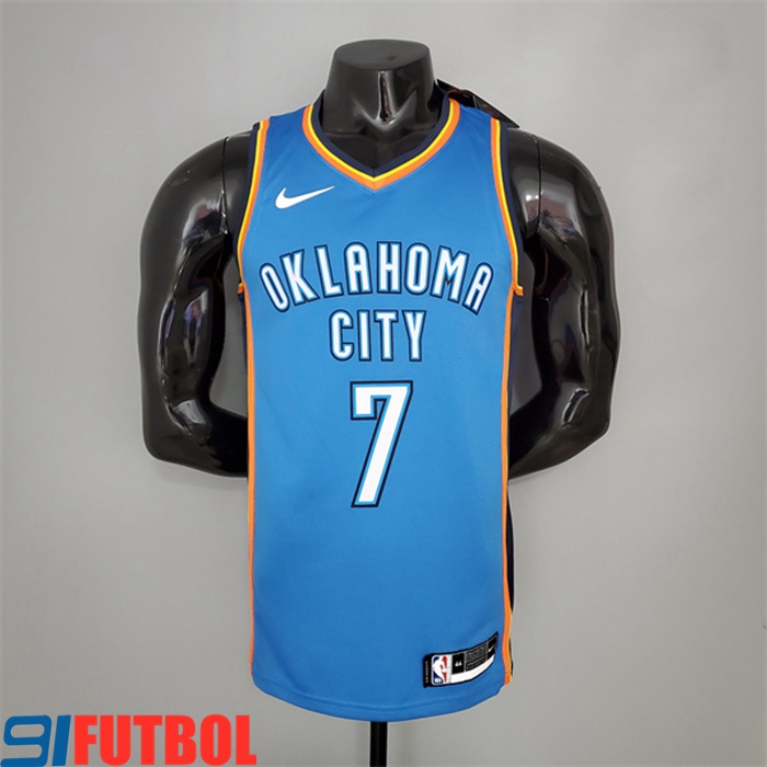 Camisetas Oklahoma City Thunder (Anthony #7) Azul