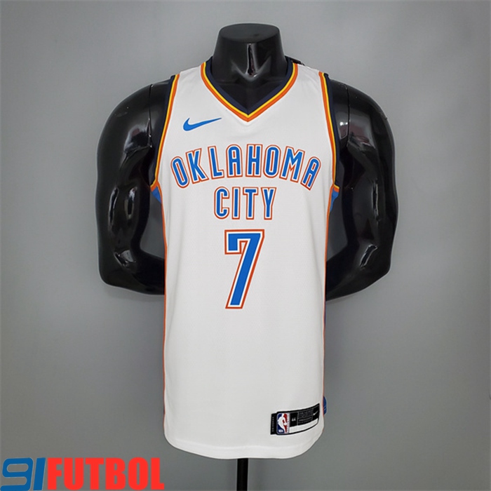 Camisetas Oklahoma City Thunder (Anthony #7) Blanco