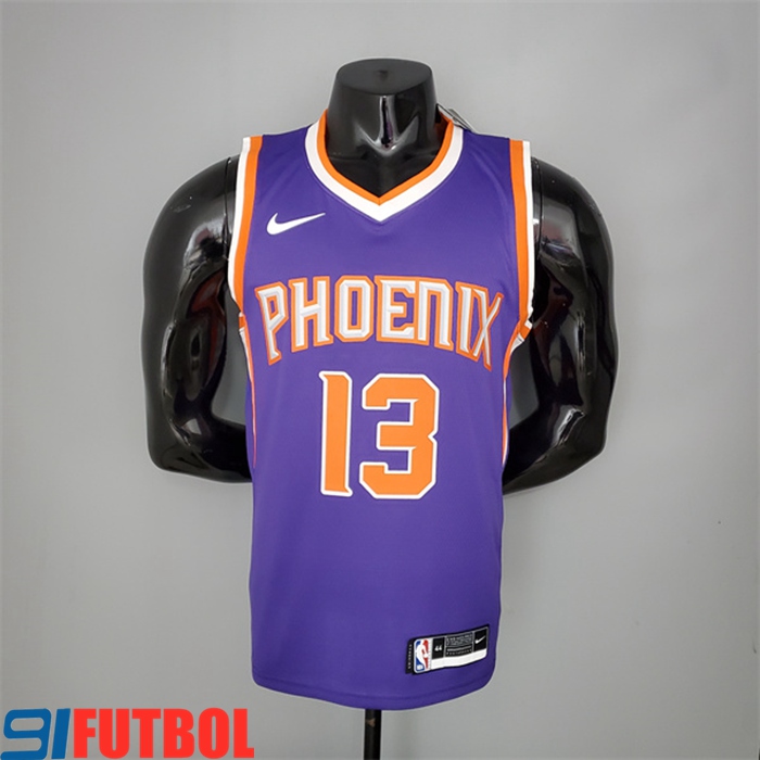 Camisetas Phoenix Suns (Nash #13) Púrpura