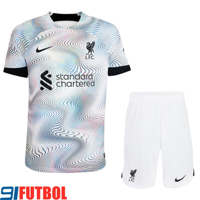 Camisetas De Futbol FC Liverpool Segunda + Cortos 2022/2023