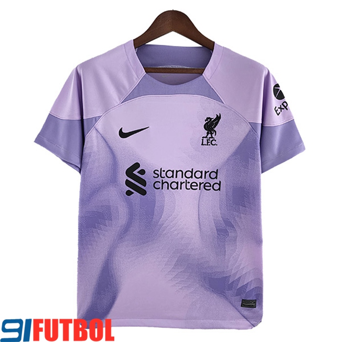 Nueva Camisetas De Futbol FC Liverpool Portero 2022/2023