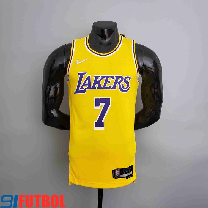 Camisetas Los Angeles Lakers (ANTHONY #7) Amarillo