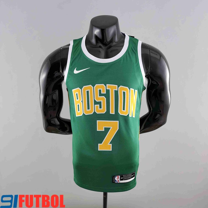 Camisetas Boston Celtics (BROWN #7) Verde
