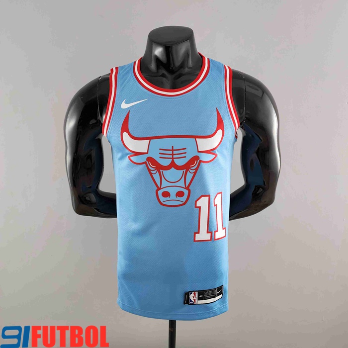Camisetas Chicago Bulls (De ROZAN #11) Azul