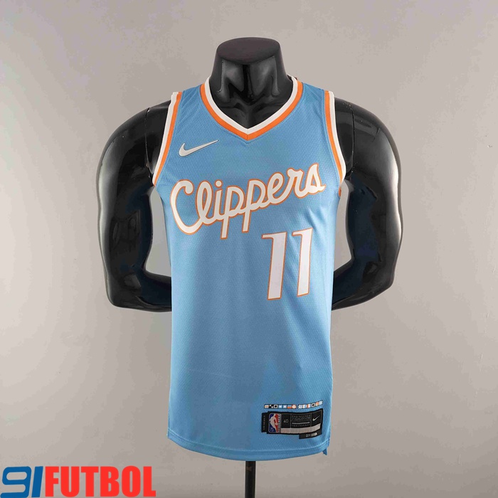 Camisetas Los Angeles Clippers (WALL #11) 2022 Azul City Edition