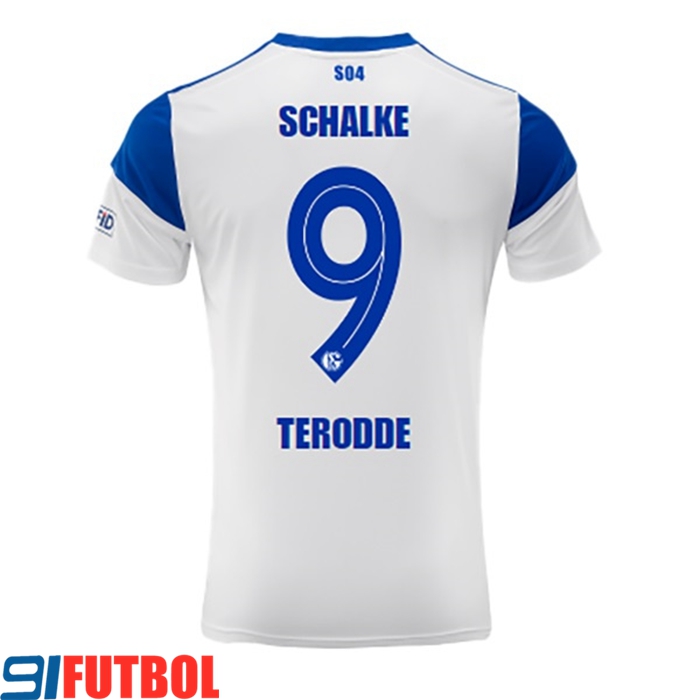 Camisetas De Futbol Schalke 04 (TERODDE #9) 2022/23 Segunda