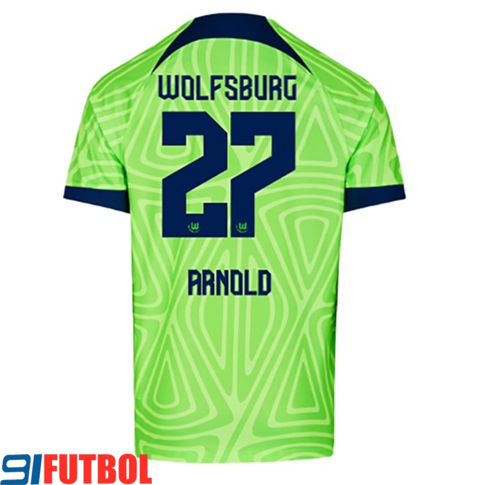 Camisetas De Futbol Vfl Wolfsburg (ARNOLD #27) 2022/23 Primera