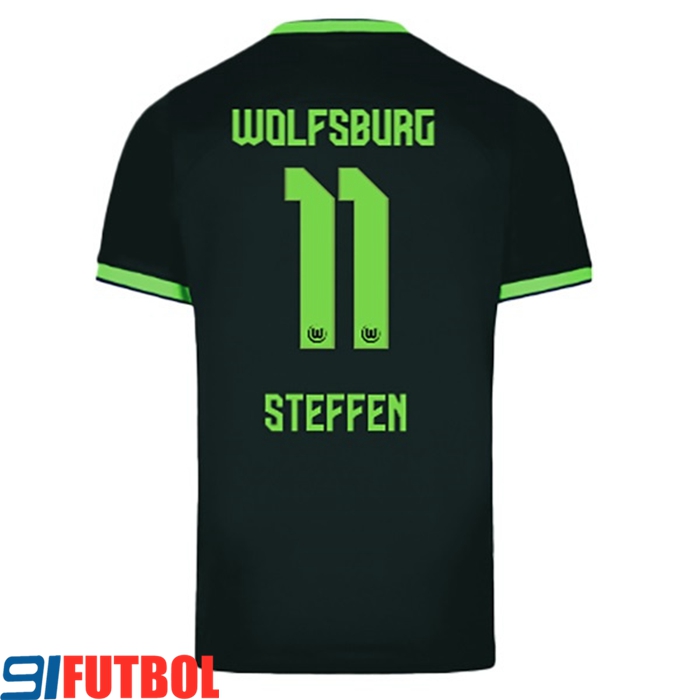 Camisetas De Futbol Vfl Wolfsburg (STEFFEN #11) 2022/23 Segunda