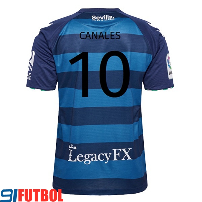 Camisetas De Futbol Real Betis (CANALES #10) 2022/23 Segunda