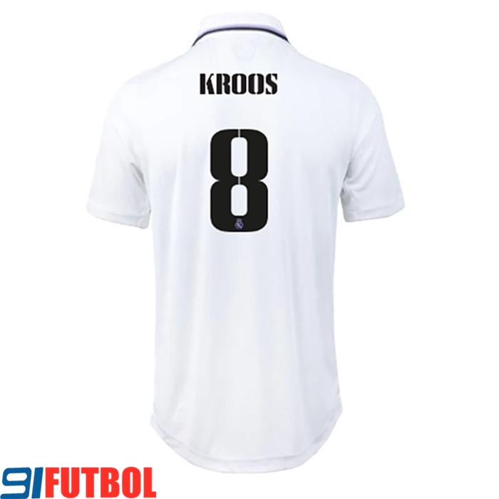 Camisetas De Futbol Real Madrid (KROOS #8) 2022/23 Primera