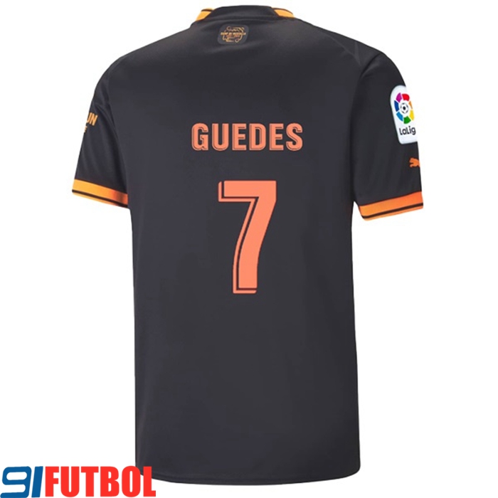 Camisetas De Futbol Valencia (GUEDES #7) 2022/23 Segunda
