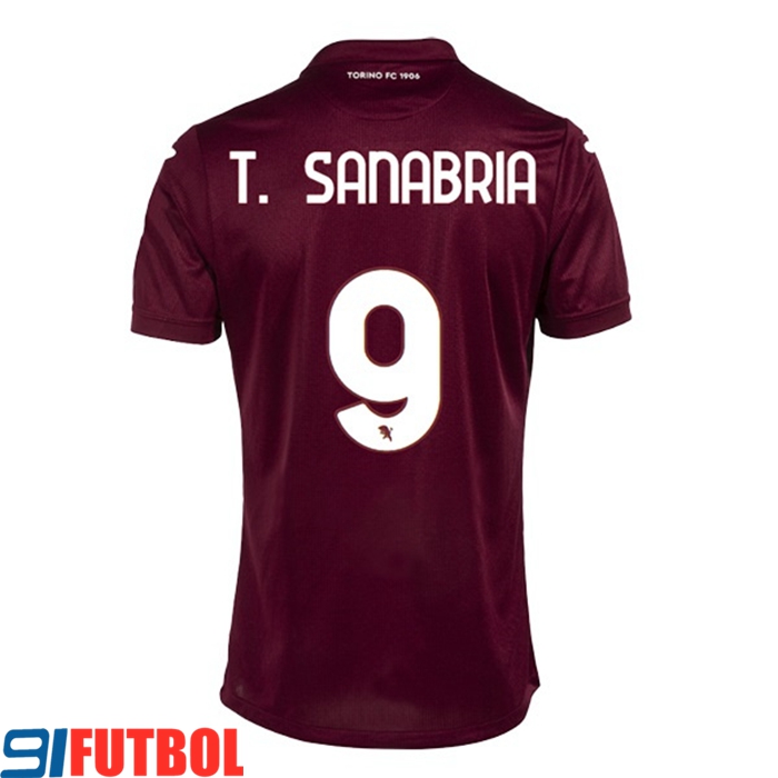 Camisetas De Futbol Torino (T. SANABRIA #9) 2022/23 Primera