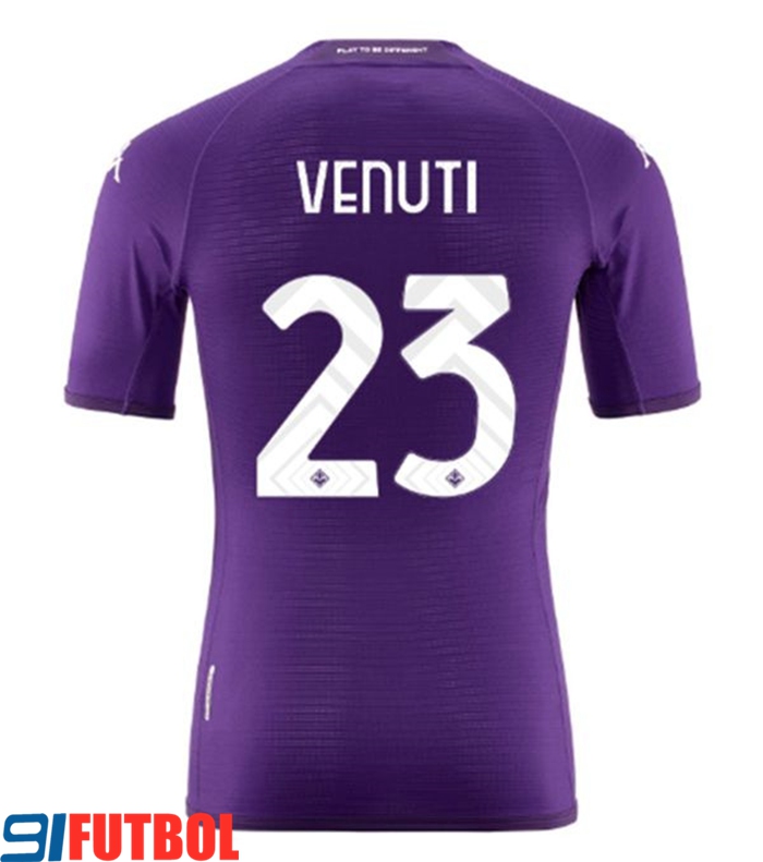 Camisetas De Futbol ACF Fiorentina (VENUTI #23) 2022/23 Primera