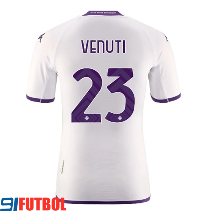 Camisetas De Futbol ACF Fiorentina (VENUTI #23) 2022/23 Segunda