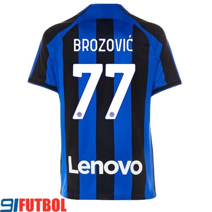 Camisetas De Futbol Inter Milan (BROZOVIĆ #77) 2022/23 Primera