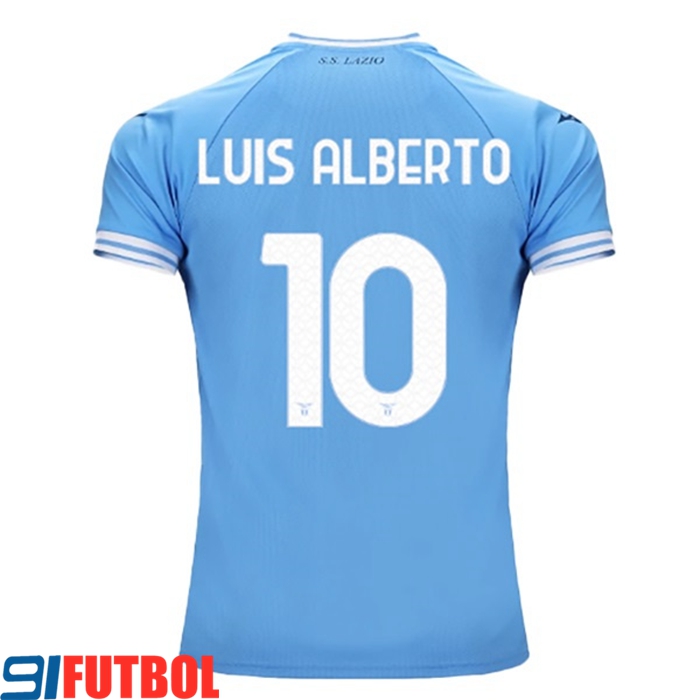 Camisetas De Futbol SS Lazio (LUIS ALBERTO #10) 2022/23 Primera