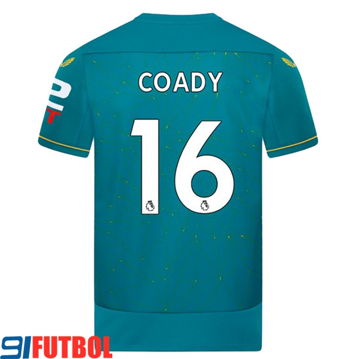 Camisetas De Futbol Wolves (COADY #16) 2022/23 Segunda