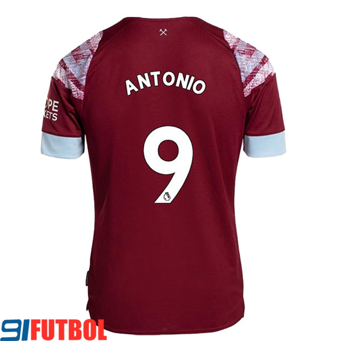Camisetas De Futbol West Ham (ANTONIO #9) 2022/23 Primera