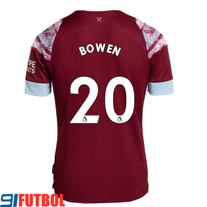Camisetas De Futbol West Ham (BOWENER #20) 2022/23 Primera