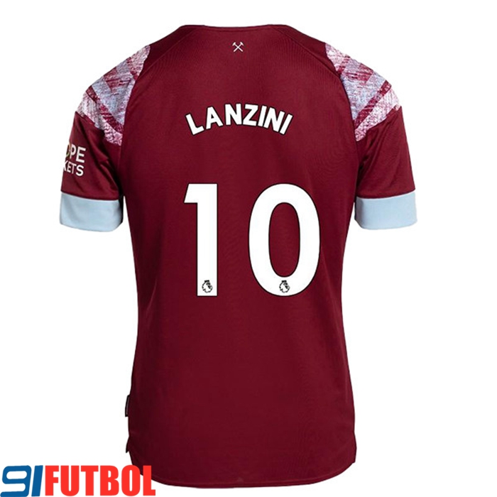 Camisetas De Futbol West Ham (LANZINI #10) 2022/23 Primera