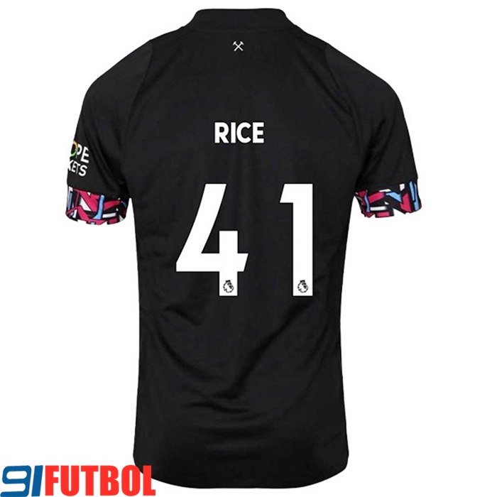 Camisetas De Futbol West Ham (RICE #41) 2022/23 Segunda