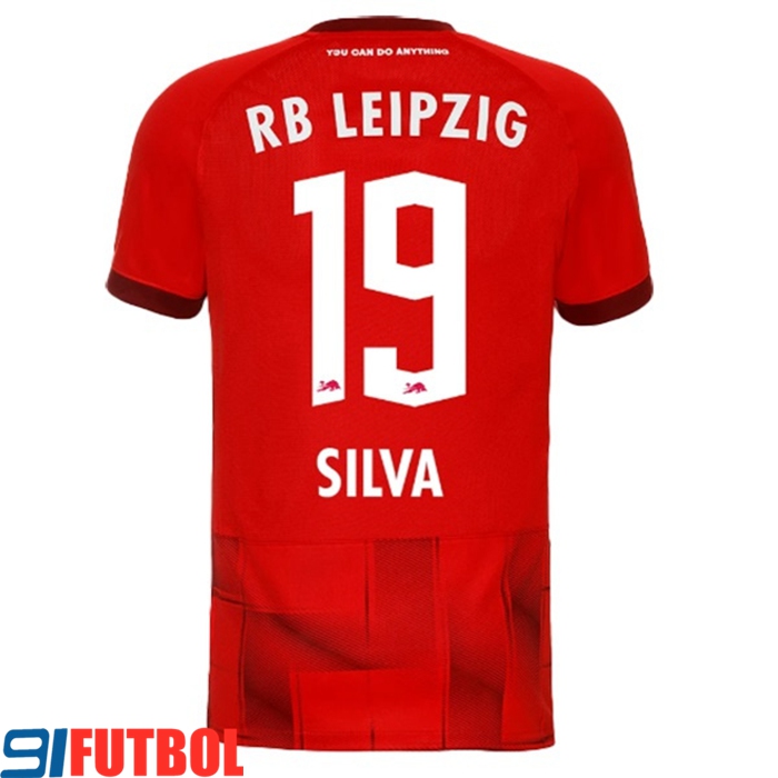 Camisetas De Futbol RB Leipzig (SILVA #19) 2022/23 Segunda