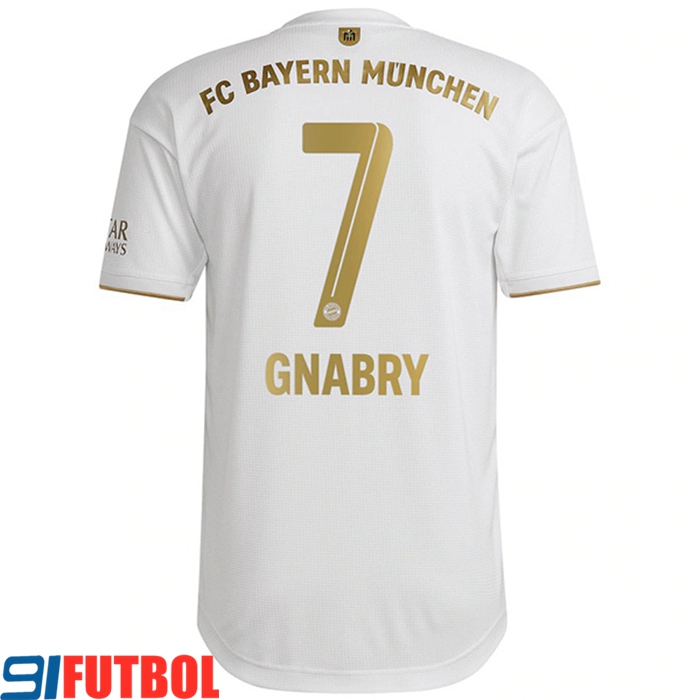 Camisetas De Futbol Bayern Munich (GNABRY #7) 2022/23 Segunda