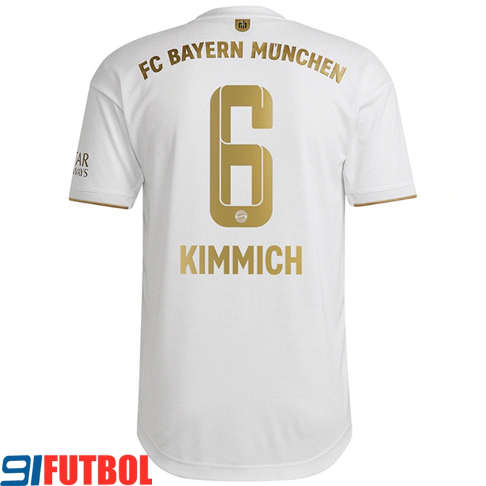 Camisetas De Futbol Bayern Munich (KIMMICH #6) 2022/23 Segunda