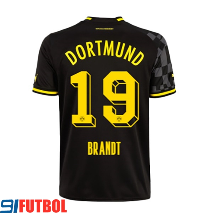 Camisetas De Futbol Dortmund BVB (BRANDT #19) 2022/23 Segunda