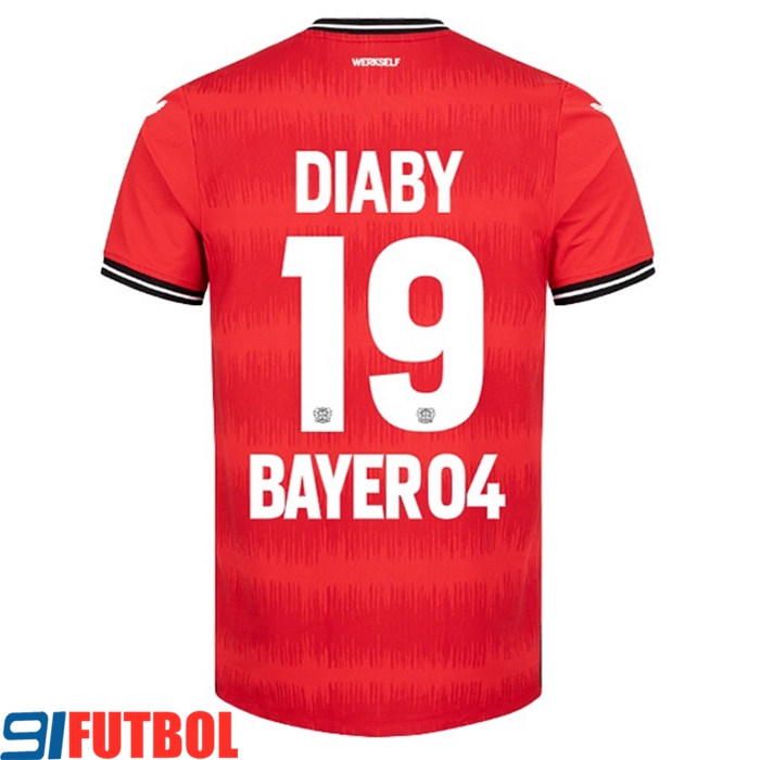 Camisetas De Futbol Leverkusen (DIABY #19) 2022/23 Primera