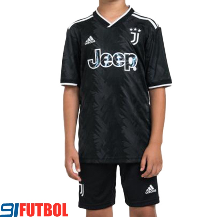 Nueva Camisetas De Futbol Juventus Ninos Segunda 2022/2023