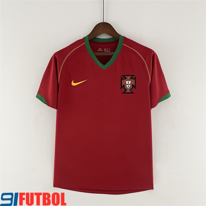 Camisetas De Futbol Portugal Retro Primera 2006