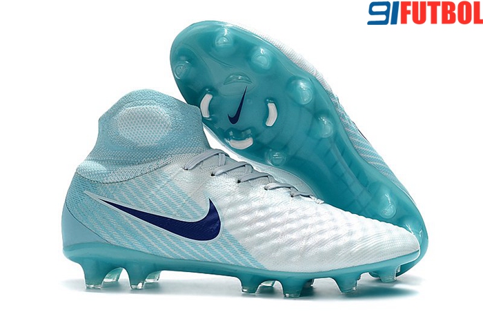 Nike Botas De Fútbol Magista Obra II Azul Claro