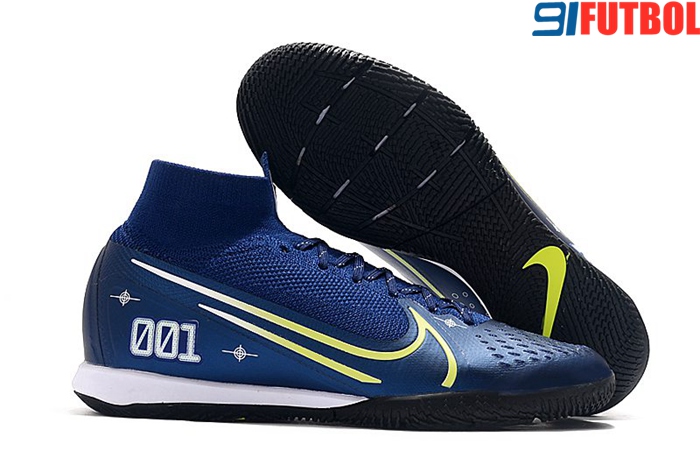 Nike Botas De Fútbol Mercurial Superfly 7 Elite MDS IC Azul marino